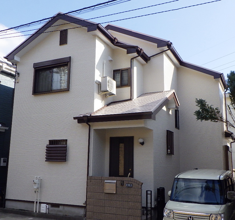 戸建住宅 塗装工事